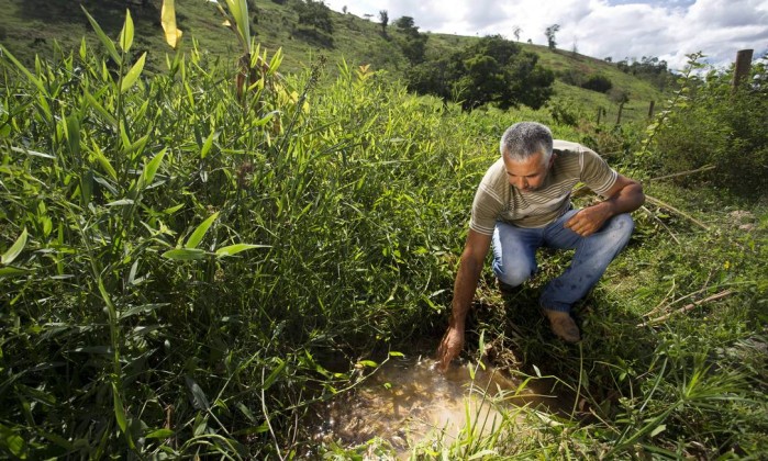 Preservação e recuperação de nascentes na fazenda