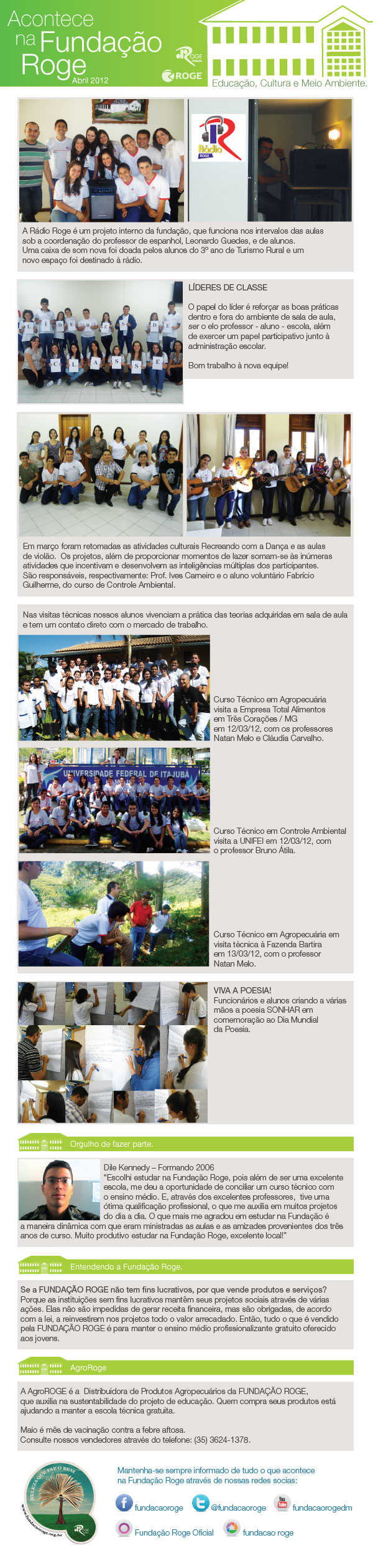 eblast central de amigos abril 2012